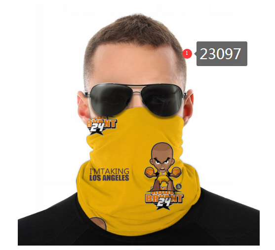 NBA 2021 Los Angeles Lakers #24 kobe bryant 23097 Dust mask with filter->->Sports Accessory